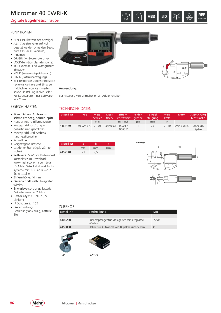 Mahr - Hauptkatalog n.: 20198 - Pagina 90