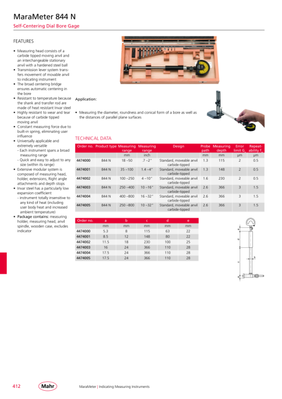 Mahr 844 Nw elbow, for 844 N/NH 35-100 mm 4474071