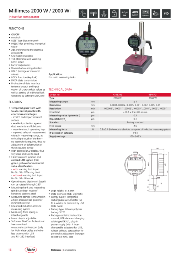 Mahr 1086 b, olhal de fixação 4337421