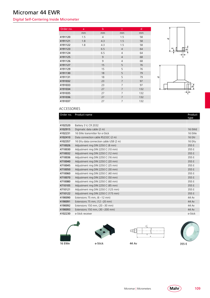 Mahr - Product Catalog NO.: 20199 - Page 113