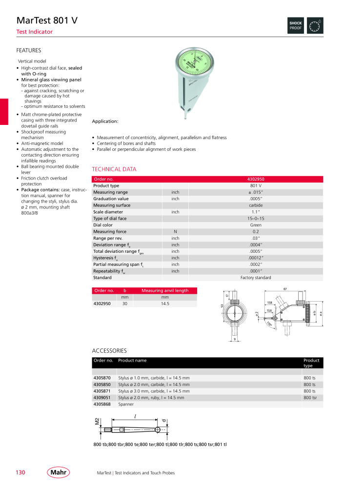 Mahr - Product Catalog NO.: 20199 - Page 134