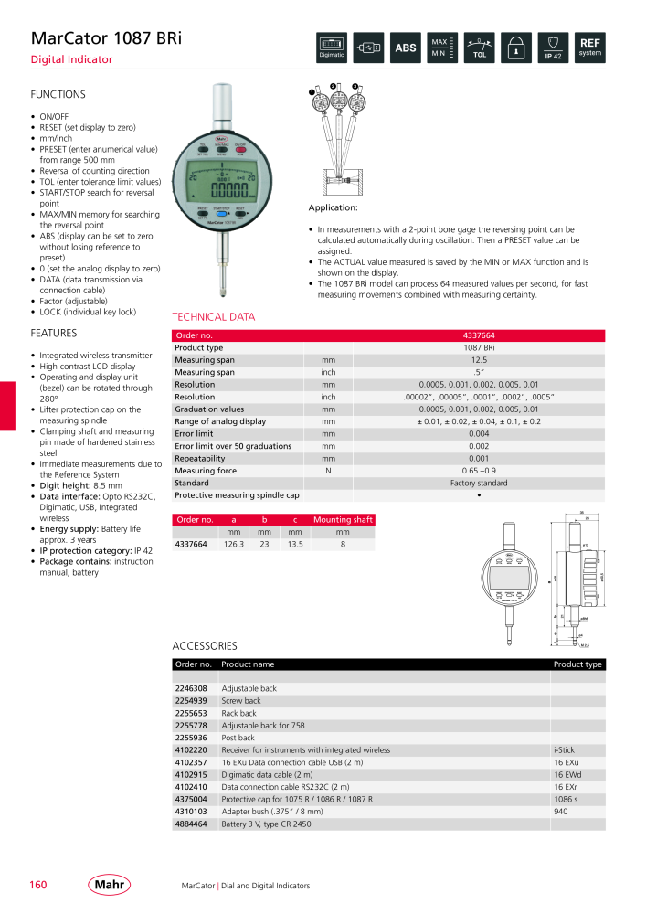 Mahr - Product Catalog NO.: 20199 - Page 164