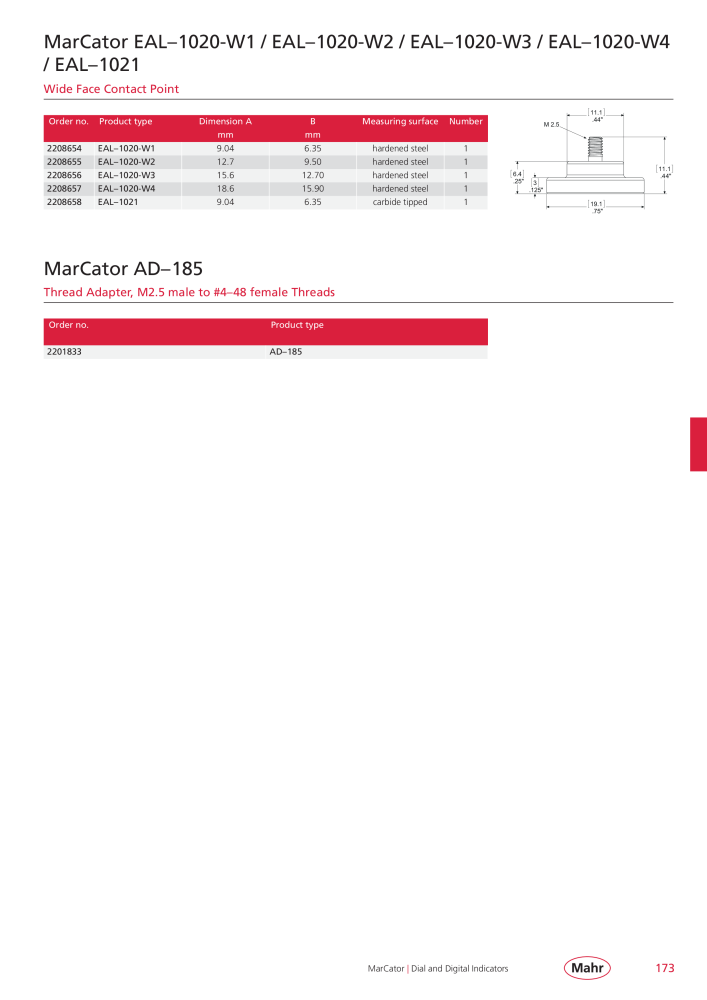 Mahr - Product Catalog n.: 20199 - Pagina 177