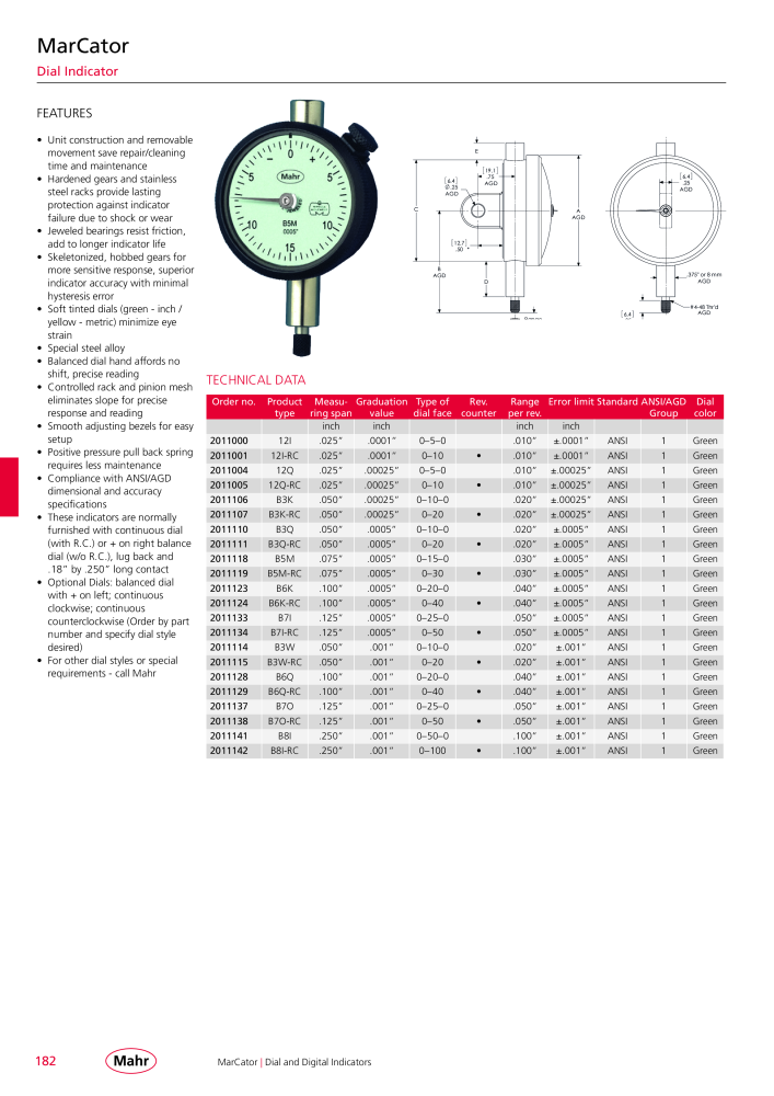 Mahr - Product Catalog NO.: 20199 - Page 186