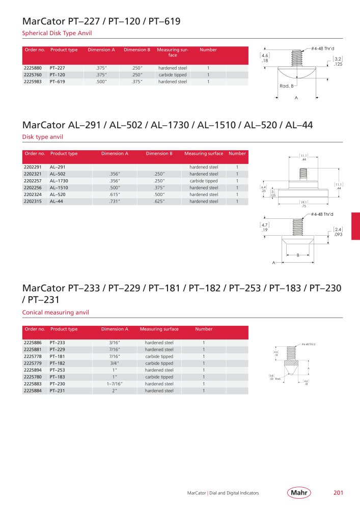 Mahr - Product Catalog NO.: 20199 - Page 205