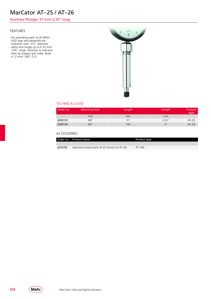 Mahr - Product Catalog NO.: 20199 - Page 208