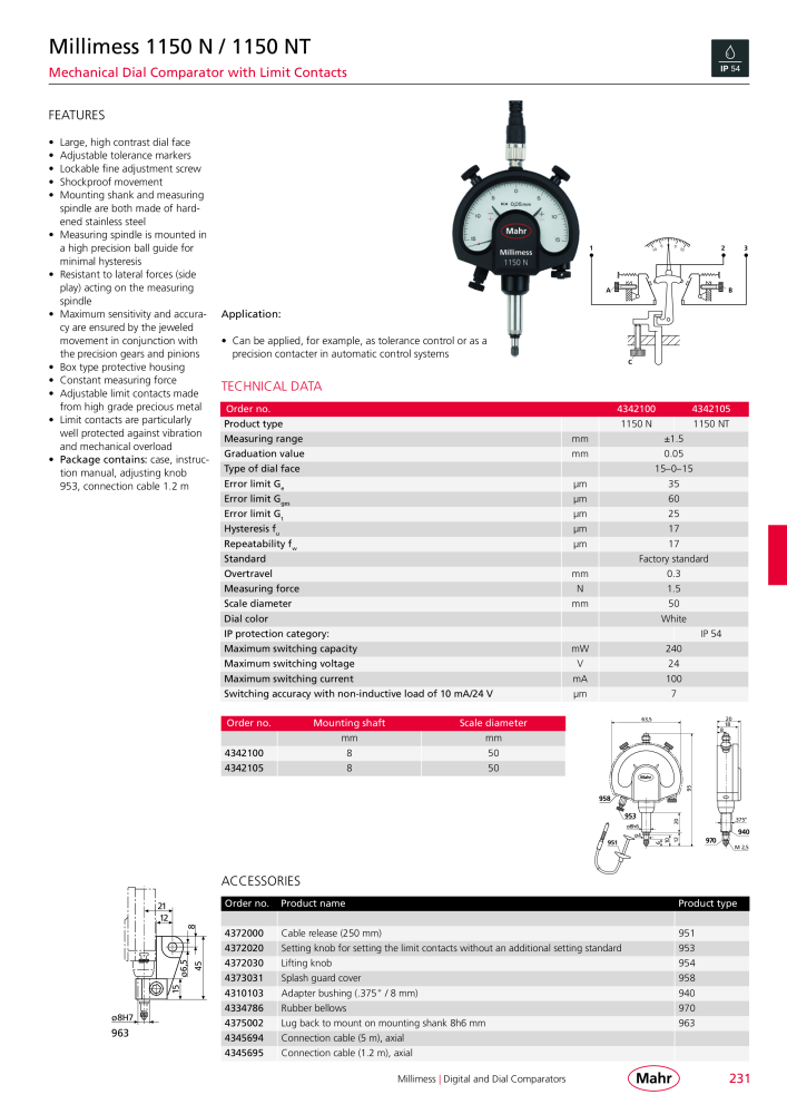 Mahr - Product Catalog n.: 20199 - Pagina 235