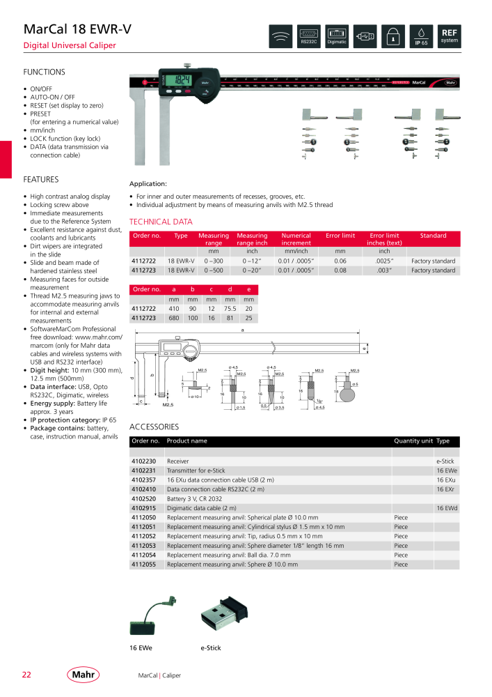 Mahr - Product Catalog NO.: 20199 - Page 26