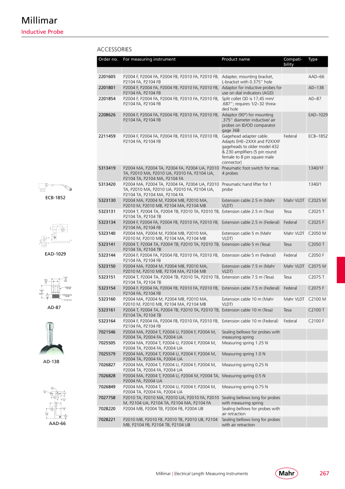 Mahr - Product Catalog Nº: 20199 - Página 271