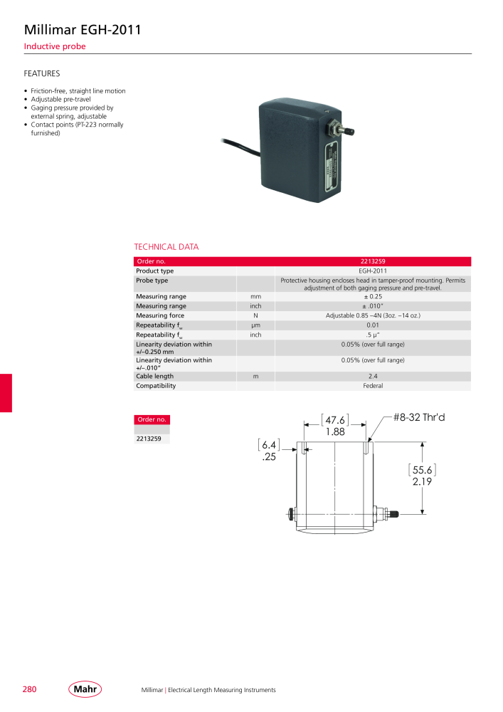 Mahr - Product Catalog NO.: 20199 - Page 284