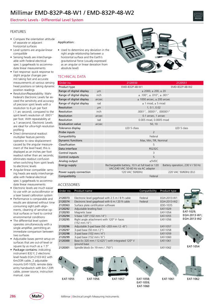 Mahr - Product Catalog NO.: 20199 - Page 290