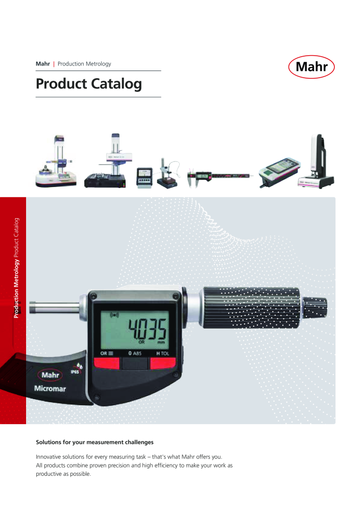 Mahr - Product Catalog NO.: 20199 - Page 3