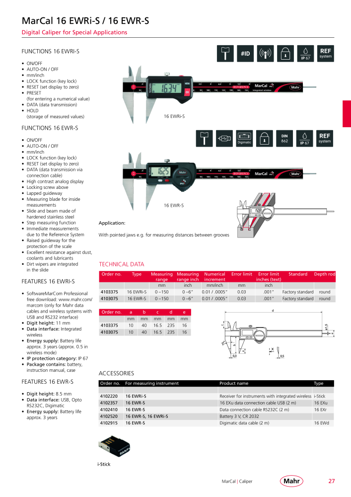 Mahr - Product Catalog NO.: 20199 - Page 31