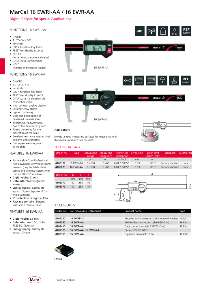 Mahr - Product Catalog NO.: 20199 - Page 36