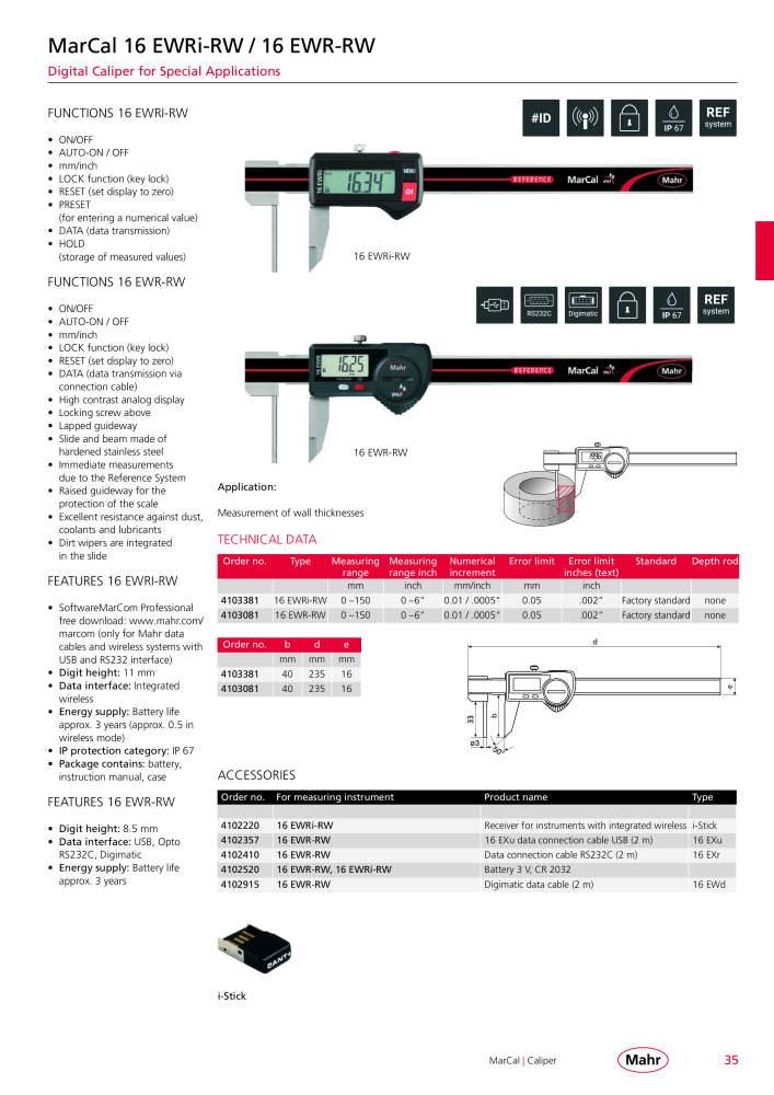 Mahr - Product Catalog n.: 20199 - Pagina 39