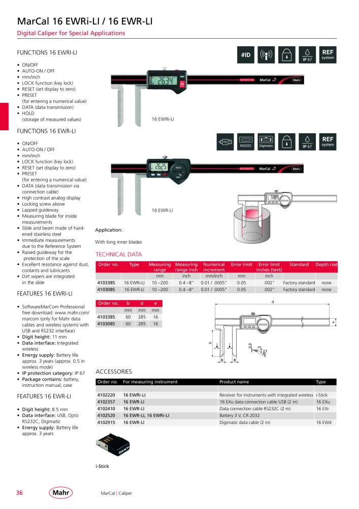 Mahr - Product Catalog Č. 20199 - Strana 40