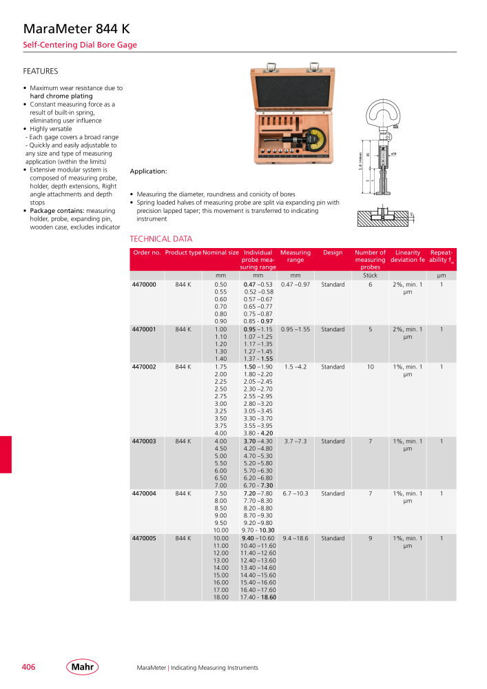 Mahr - Product Catalog NO.: 20199 - Page 410