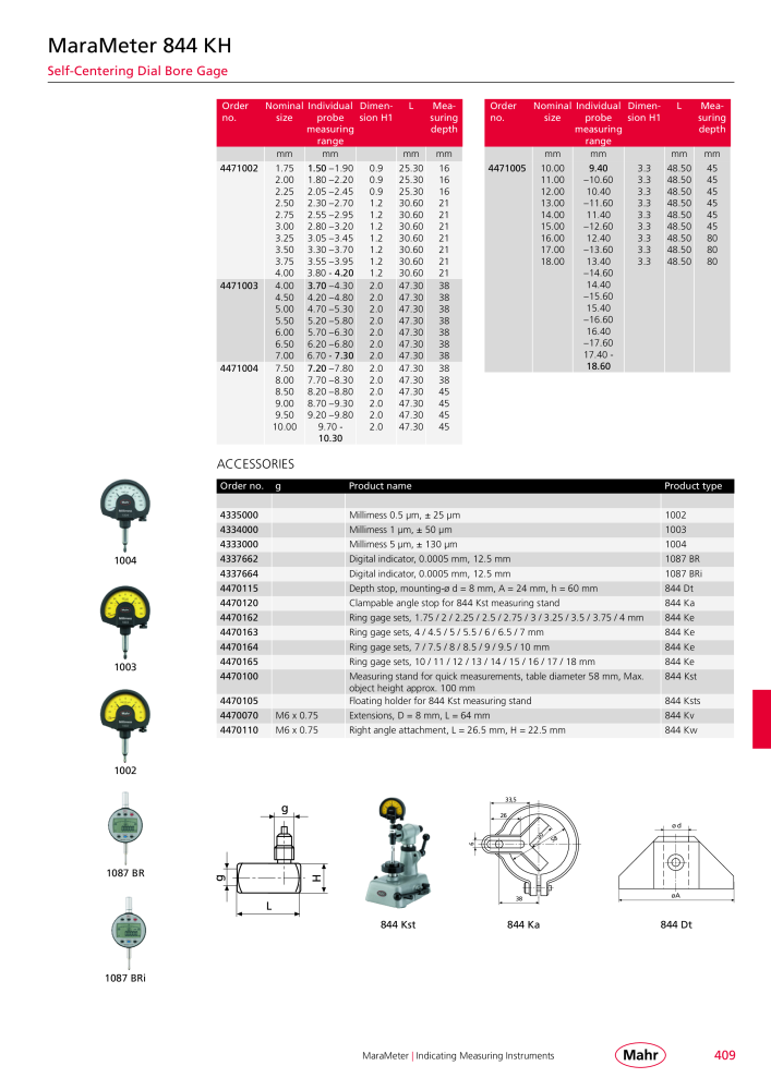 Mahr - Product Catalog n.: 20199 - Pagina 413