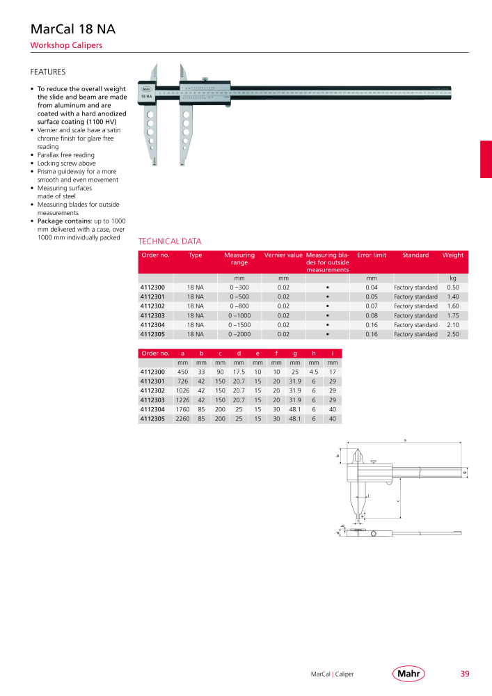 Mahr - Product Catalog Č. 20199 - Strana 43