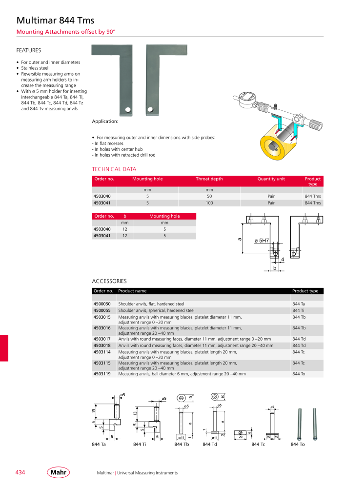 Mahr - Product Catalog NO.: 20199 - Page 438