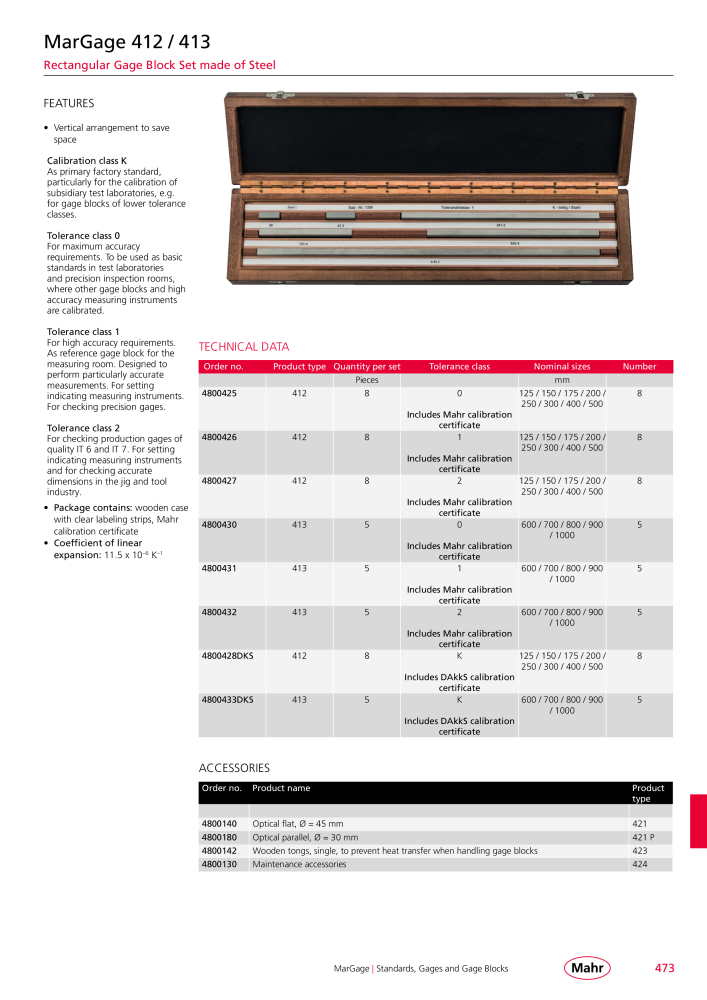 Mahr - Product Catalog NO.: 20199 - Page 477