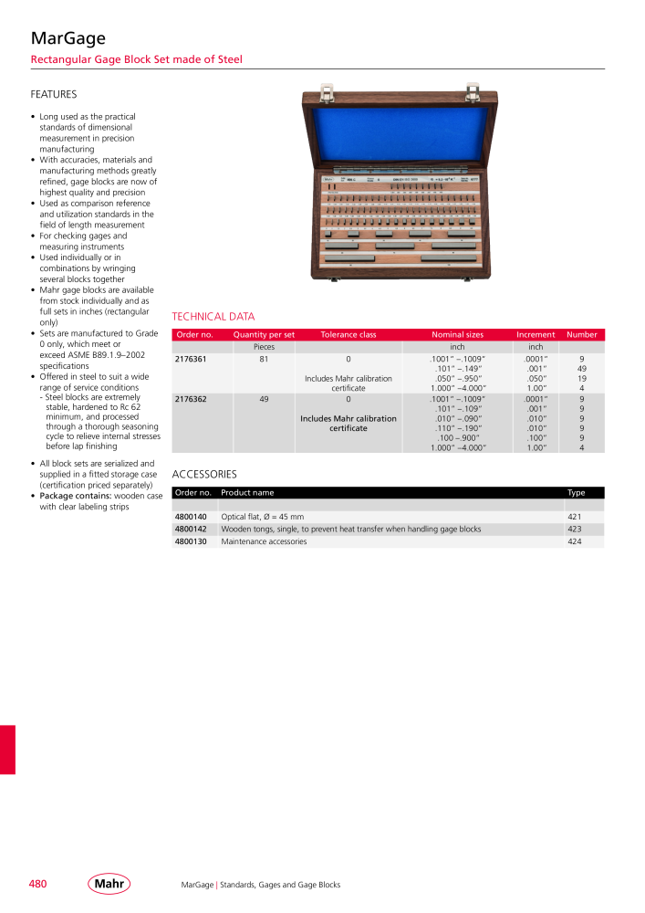 Mahr - Product Catalog NO.: 20199 - Page 484