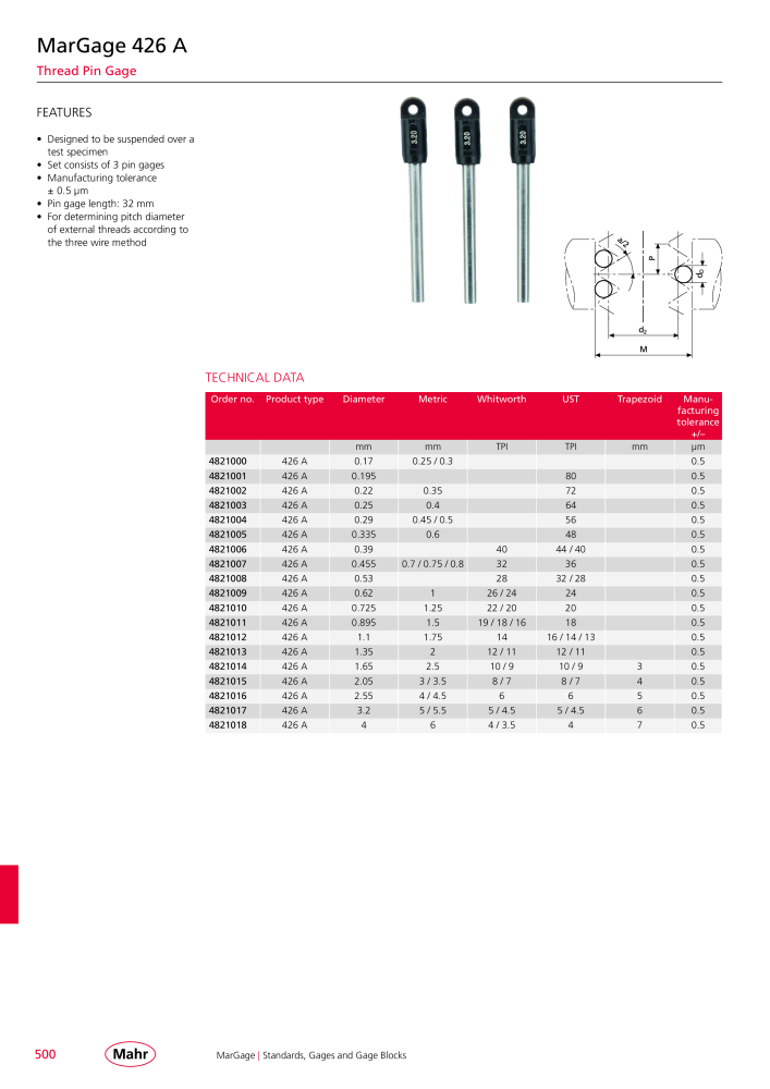 Mahr - Product Catalog NO.: 20199 - Page 504