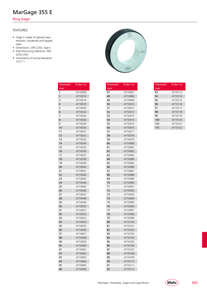 Mahr - Product Catalog NO.: 20199 - Page 507