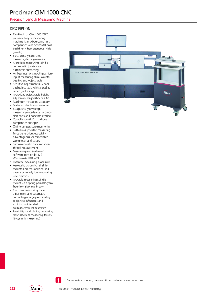 Mahr - Product Catalog NO.: 20199 - Page 526