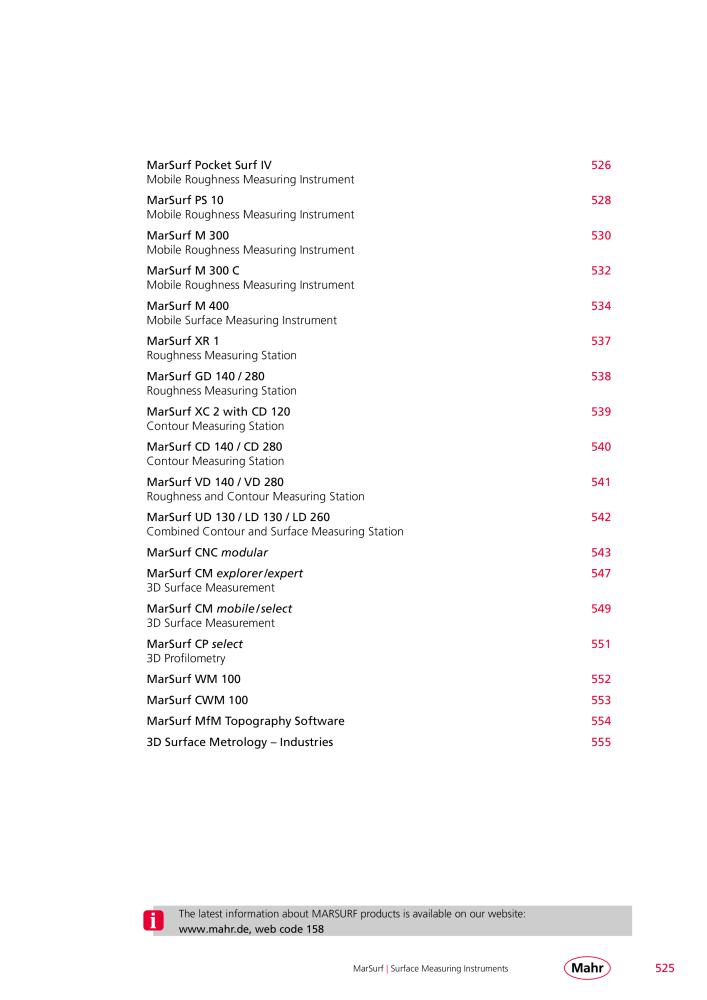 Mahr - Product Catalog NO.: 20199 - Page 529