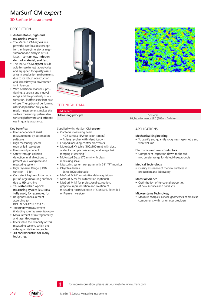 Mahr - Product Catalog NO.: 20199 - Page 552