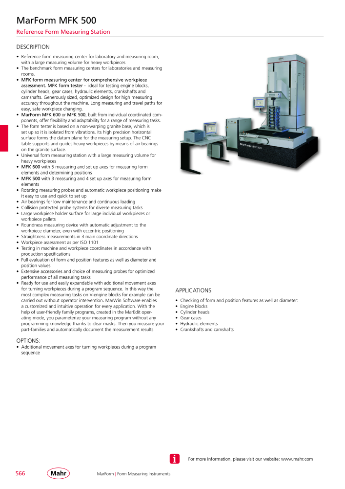 Mahr - Product Catalog NO.: 20199 - Page 570