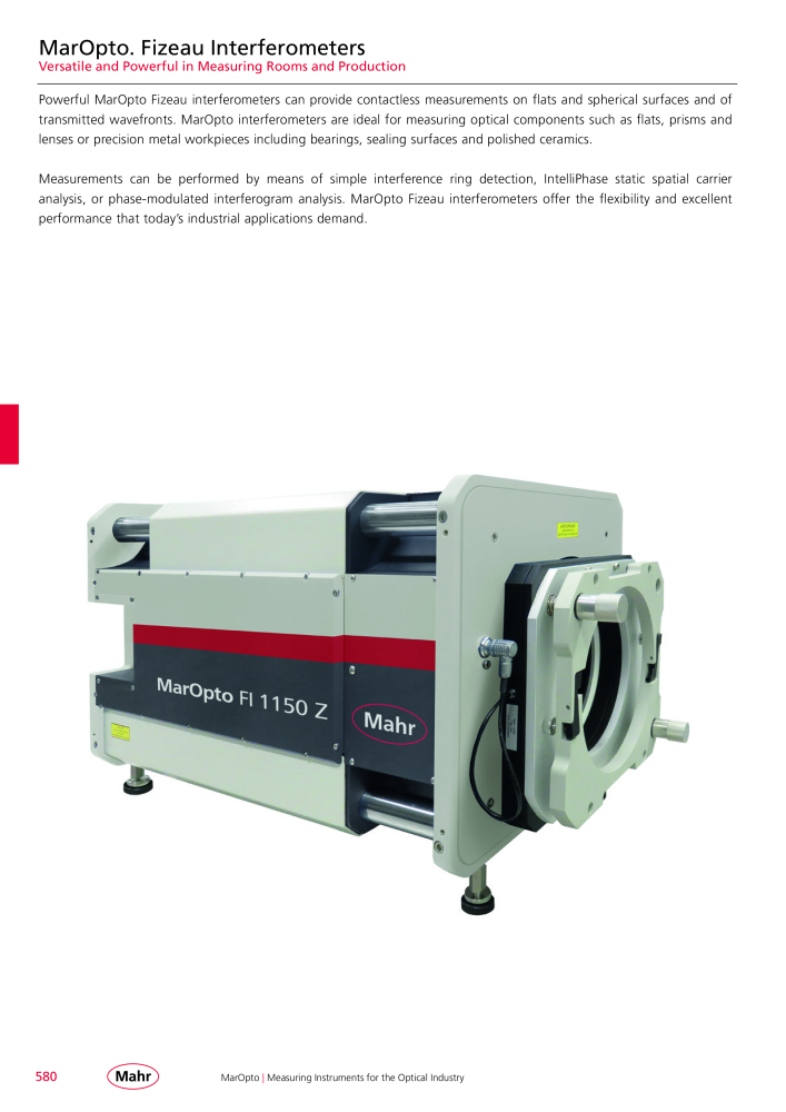 Mahr - Product Catalog NO.: 20199 - Page 584