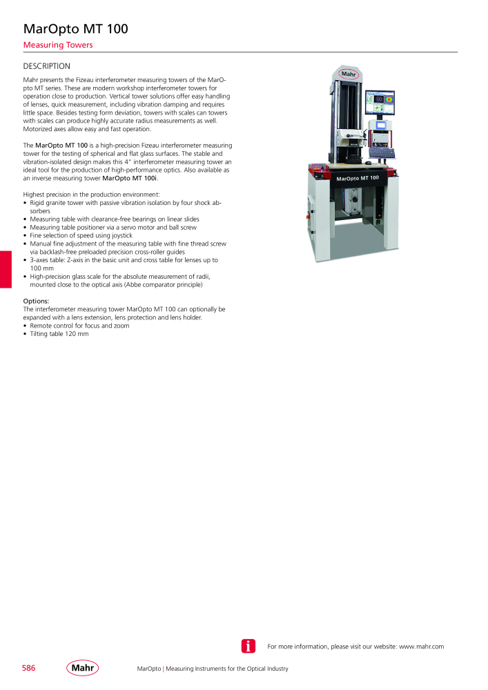 Mahr - Product Catalog NR.: 20199 - Seite 590