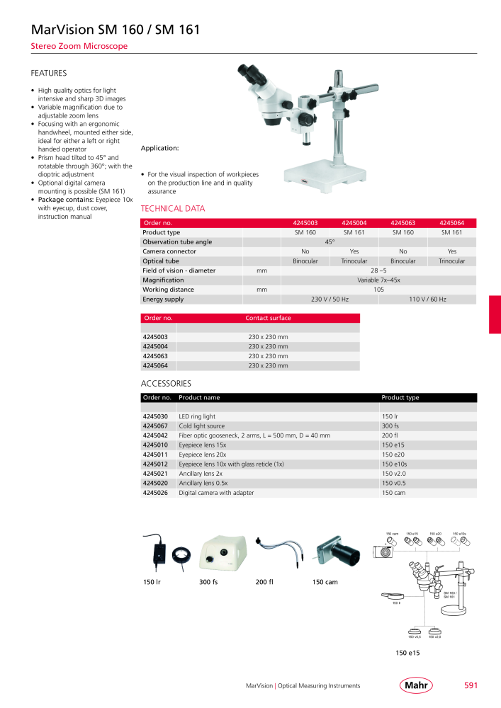 Mahr - Product Catalog Č. 20199 - Strana 595