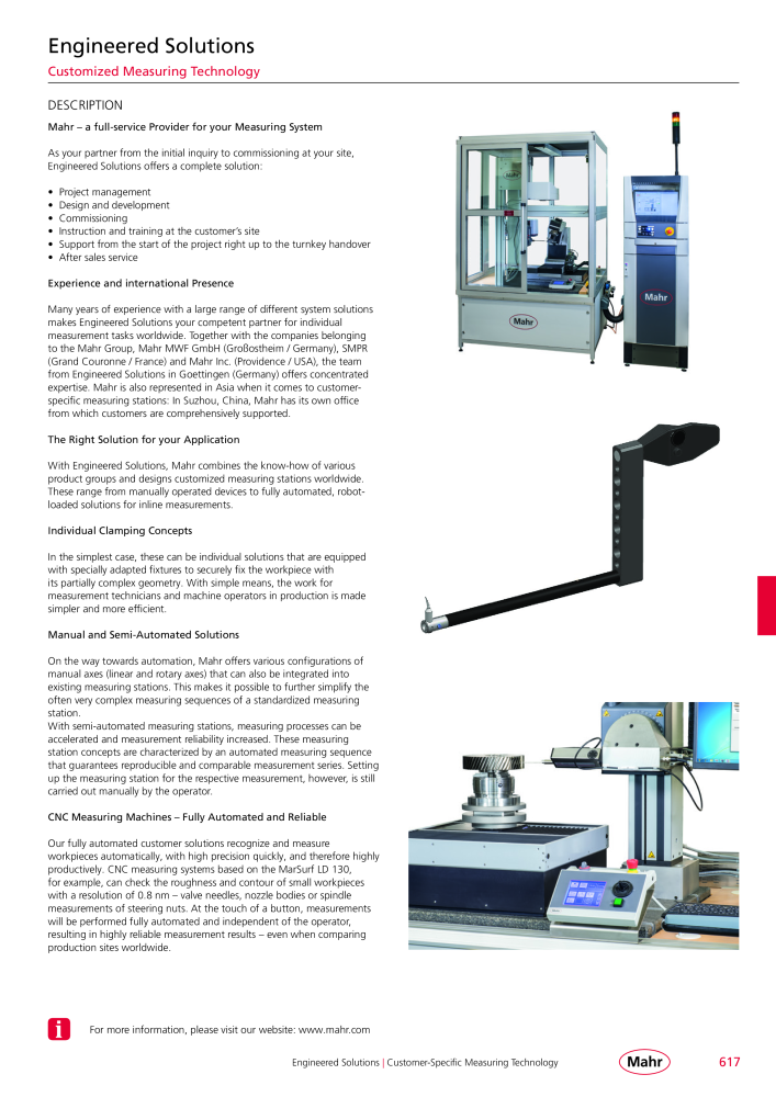 Mahr - Product Catalog NO.: 20199 - Page 621