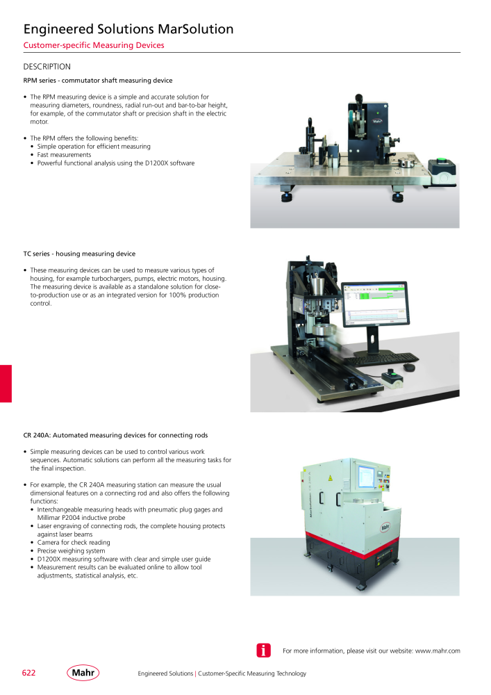 Mahr - Product Catalog NO.: 20199 - Page 626