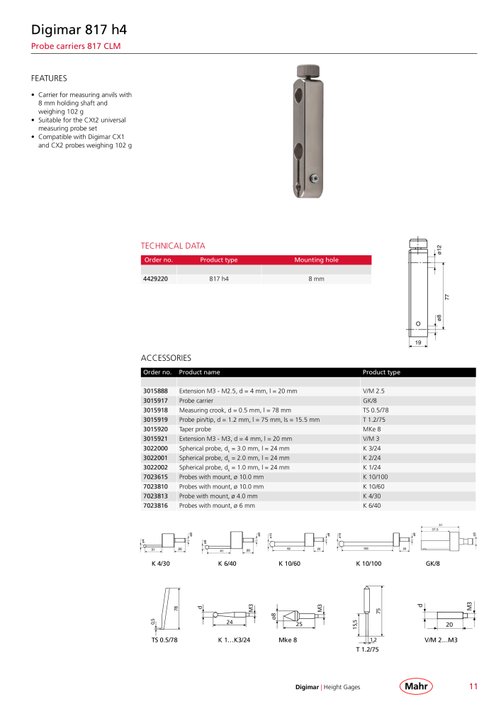 Mahr - Product Catalog NO.: 20199 - Page 683