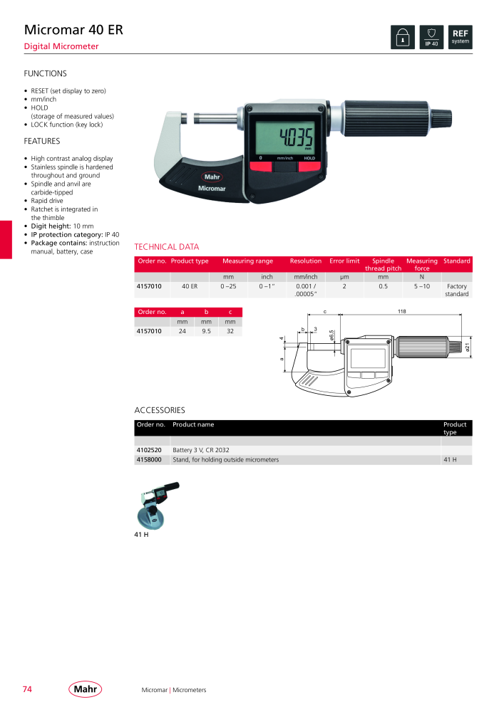 Mahr - Product Catalog NO.: 20199 - Page 78