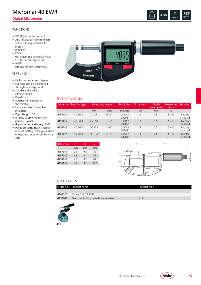 Mahr - Product Catalog NO.: 20199 - Page 79