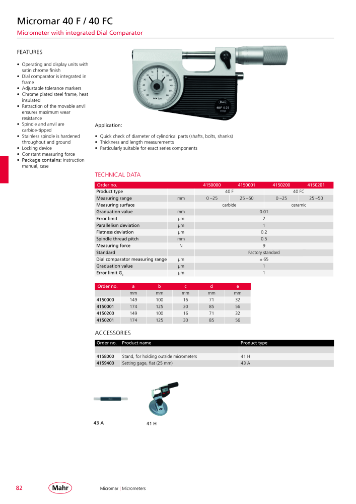 Mahr - Product Catalog NO.: 20199 - Page 86