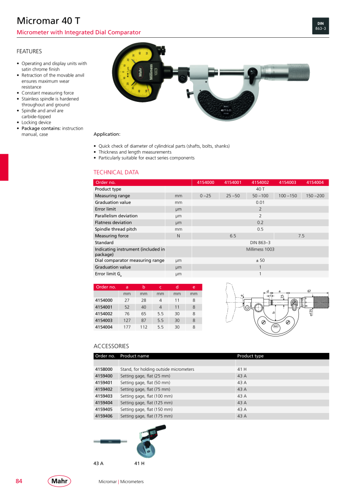 Mahr - Product Catalog Č. 20199 - Strana 88