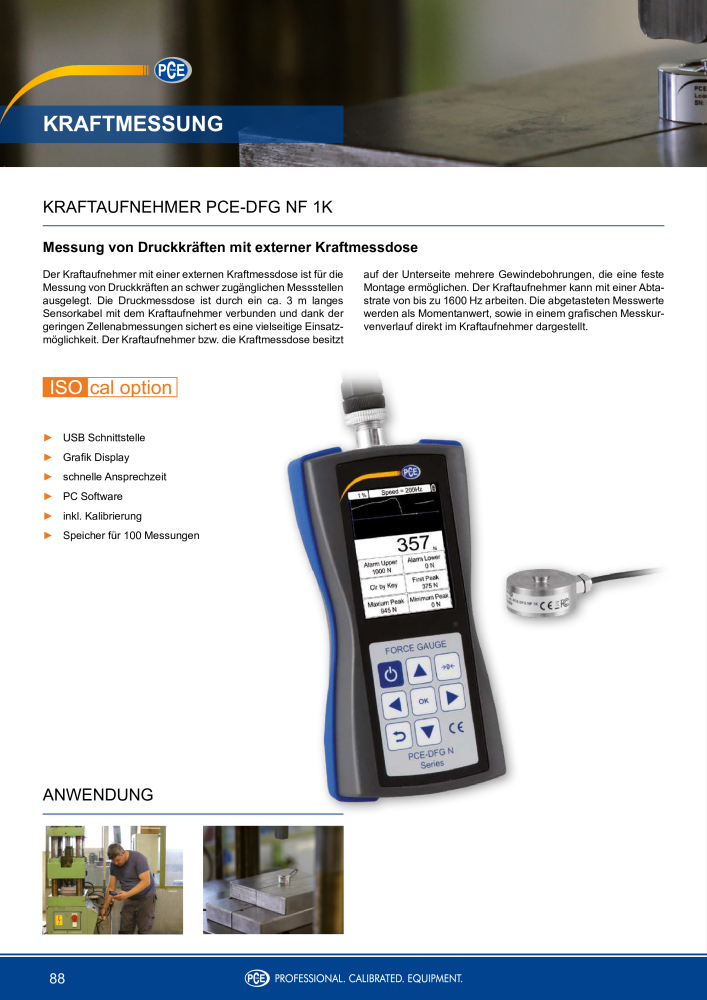 PCE Instruments - Hauptkatalog NR.: 20207 - Seite 36