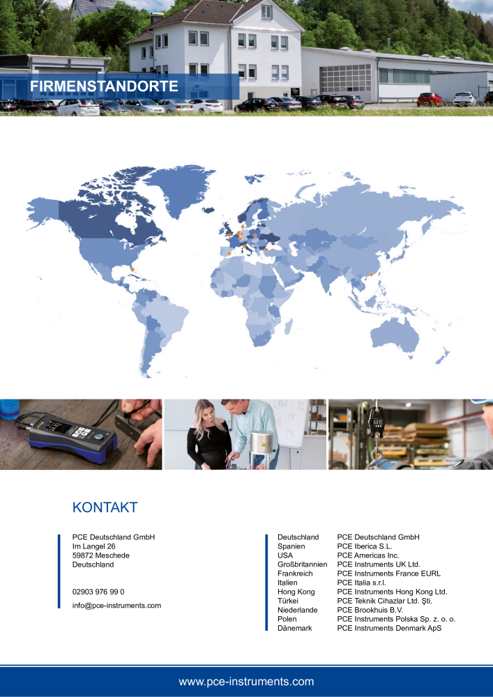 PCE Instruments - Hauptkatalog NR.: 20207 - Side 58