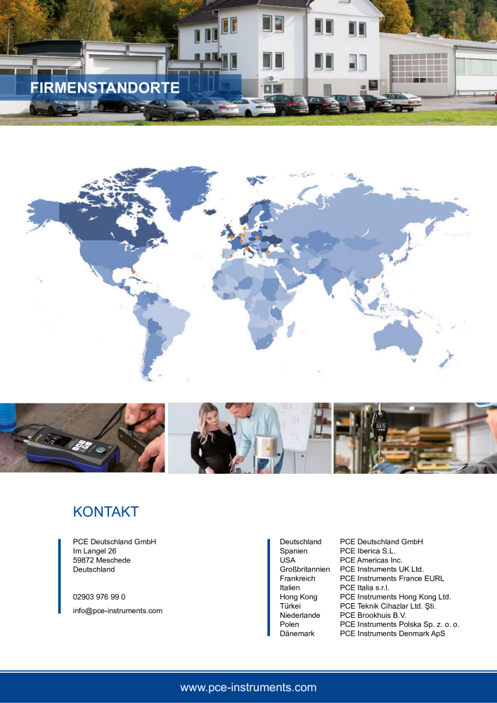 PCE Instruments - Messtechnik für Maschinen & Anlagen Vibrationsmessung NR.: 20209 - Seite 22