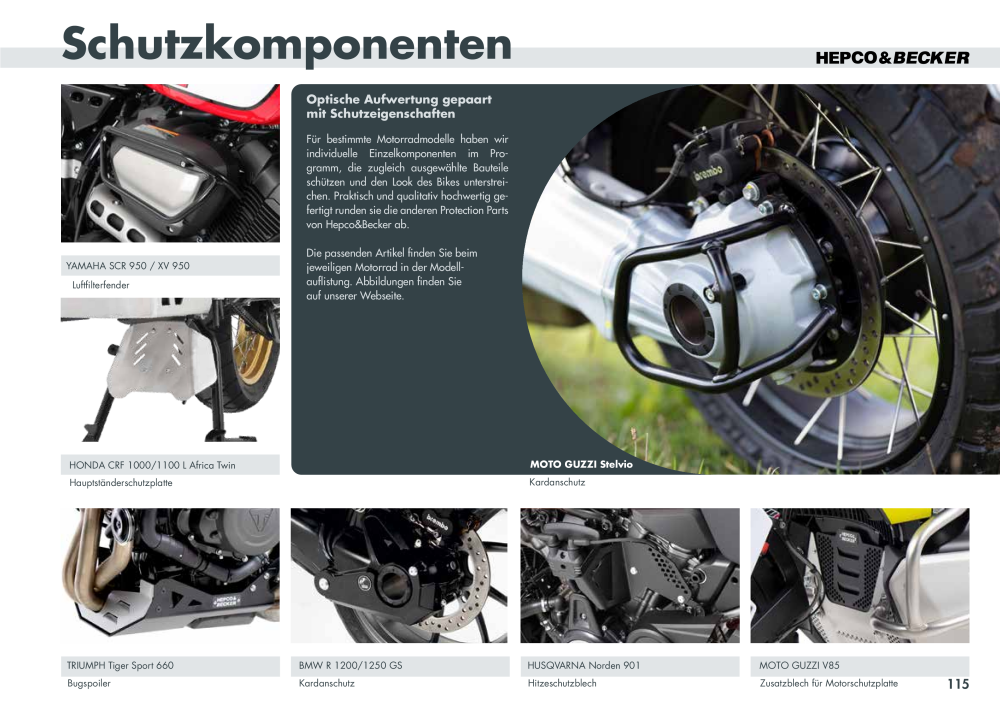 Hepco & Becker Hauptkatalog n.: 20210 - Pagina 115