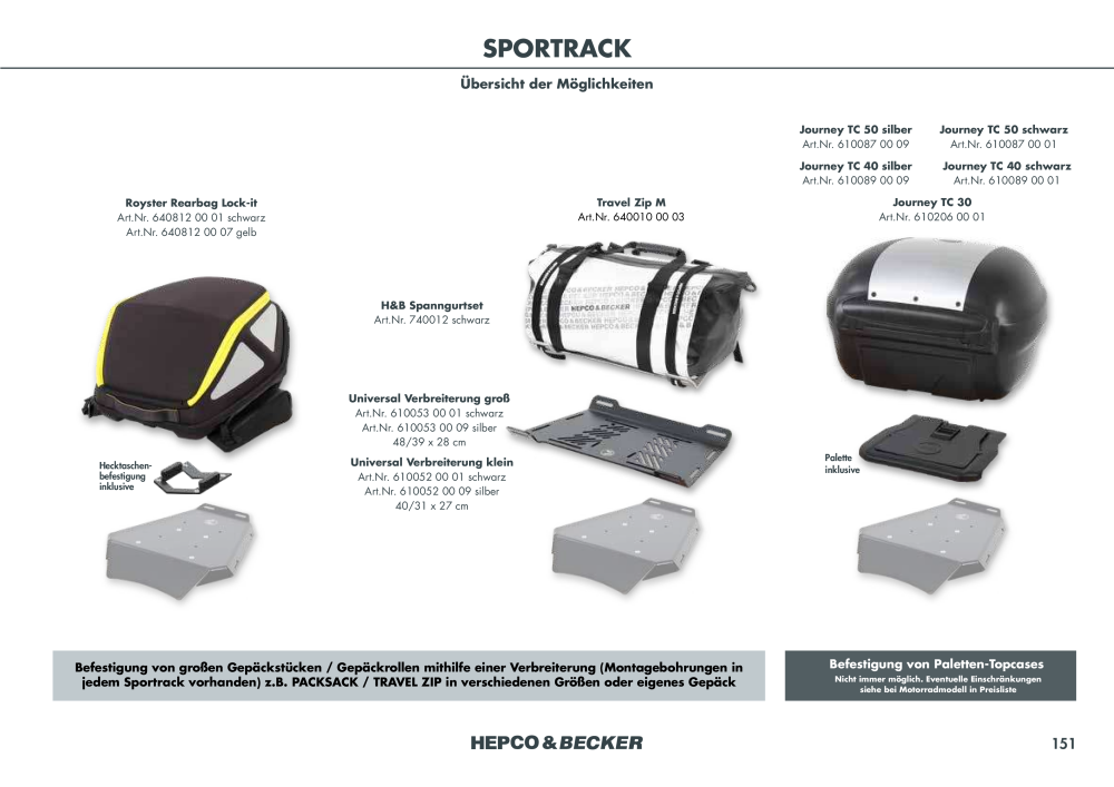 Hepco & Becker Hauptkatalog NR.: 20210 - Seite 151