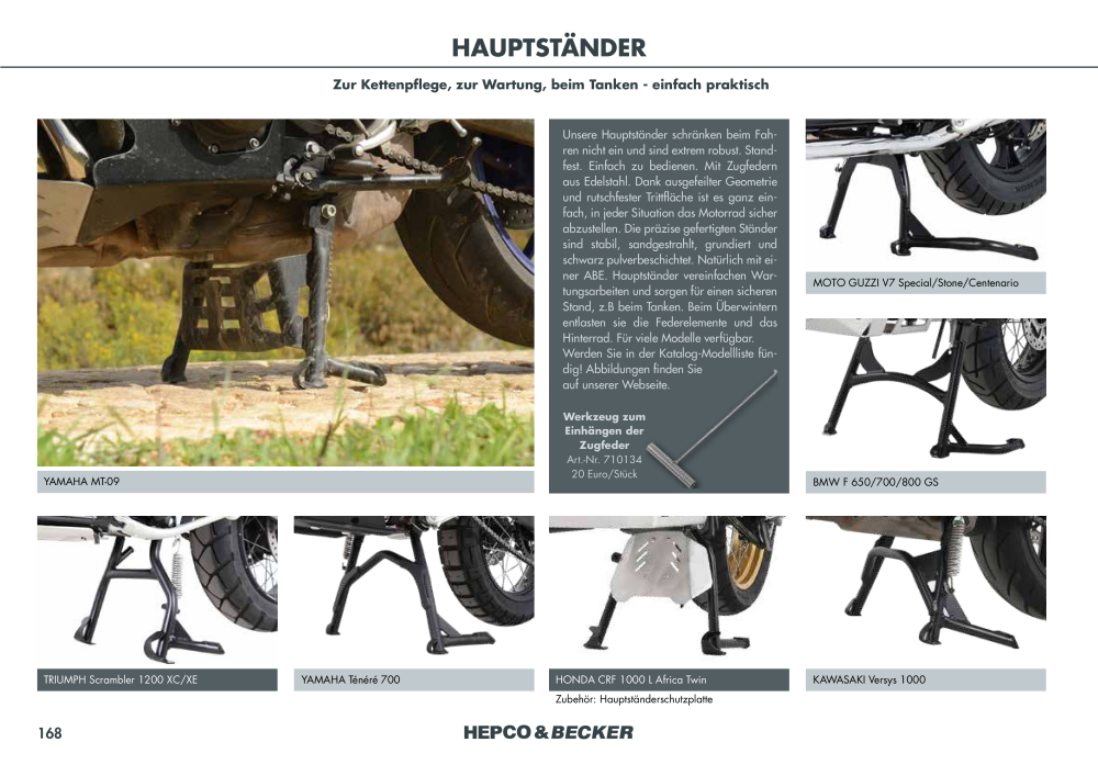 Hepco & Becker Hauptkatalog Č. 20210 - Strana 168