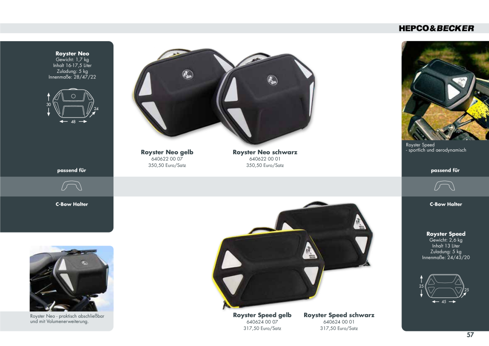 Hepco & Becker Hauptkatalog Č. 20210 - Strana 57
