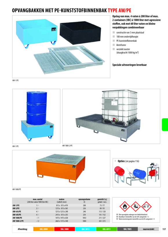 BAUER Fluorescentiebuisdoos AL-D 200, aluminium 4422-08-0000-7